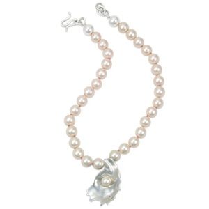 Pearl Oyster Necklace
